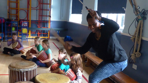 Family Workshop: Storytelling, Drumming and Dance