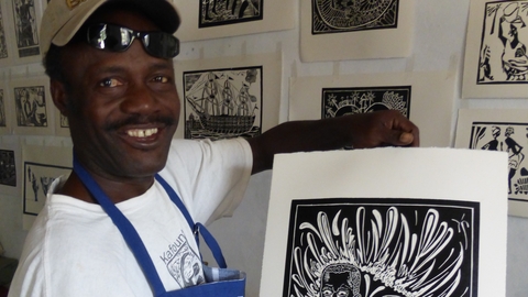 Family Workshop:  Animals of Africa - Printmaking