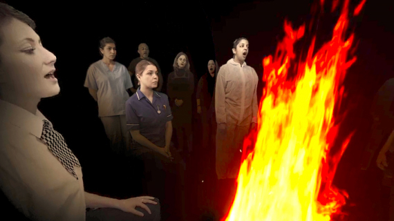We Sing In Fire And Blood: VR, music and surviving extreme violence.