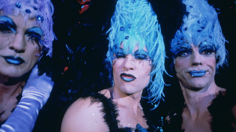 ADVENTURES OF PRISCILLA QUEEN OF THE DESERT, Guy Pearce & Hugo