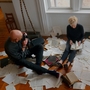 A still from the film Two Strangers Trying Not To Kill Each Other