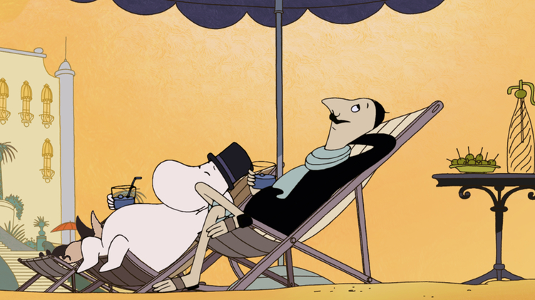 Moomins on the Riviera
