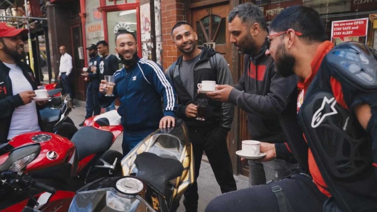 A still from the film London Boys