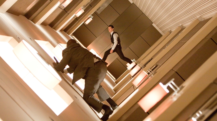 A still from Inception