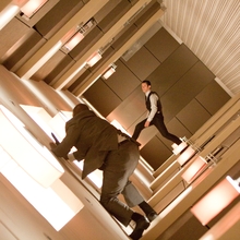 A still from the film Inception