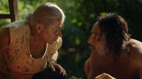 A still from the film The Blue Trail