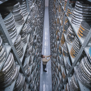 BFI National Archive Conservation Centre Film Vault