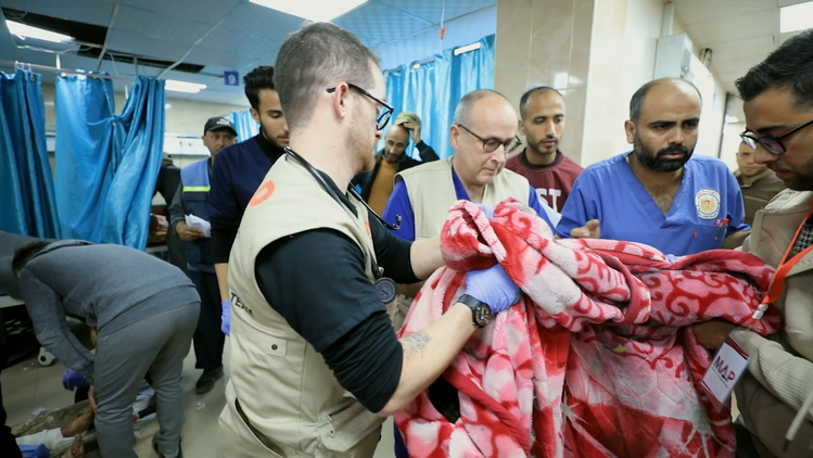 Life Support - paramedics in a hospital