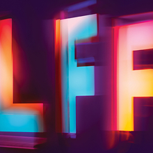 BFI London Film Festival logo with colorful blurred "LFF" letters and event dates 7-18 Oct on a dark purple background.