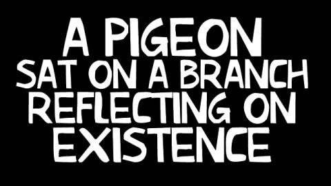 Trailer for A Pigeon Sat on a Branch Reflecting on Existence