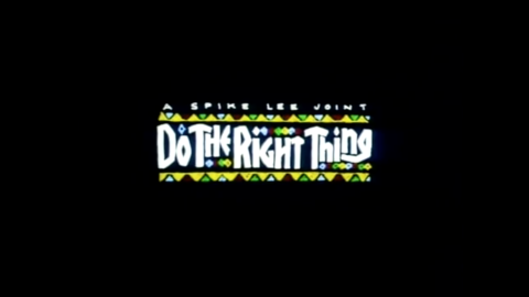 Trailer for Do The Right Thing