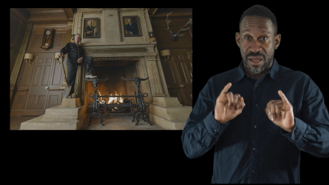 Trailer for Deaf Conversations about Cinema: Digger